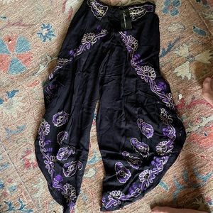 Beautiful hand stitched Harim pants  made of soft cotton OS